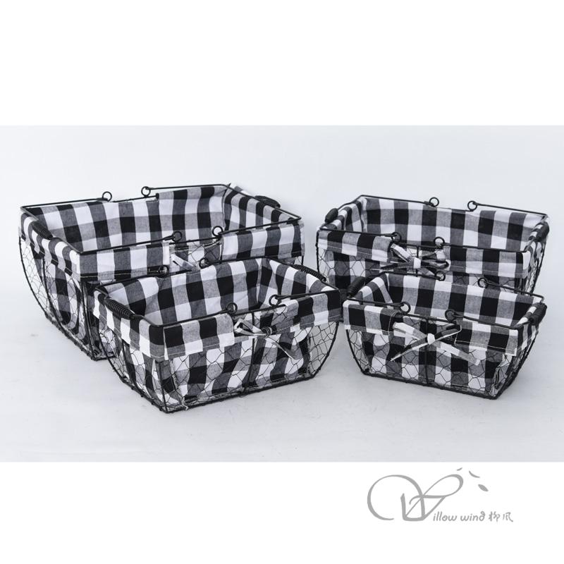 柳风收纳，客厅收纳柳编筐