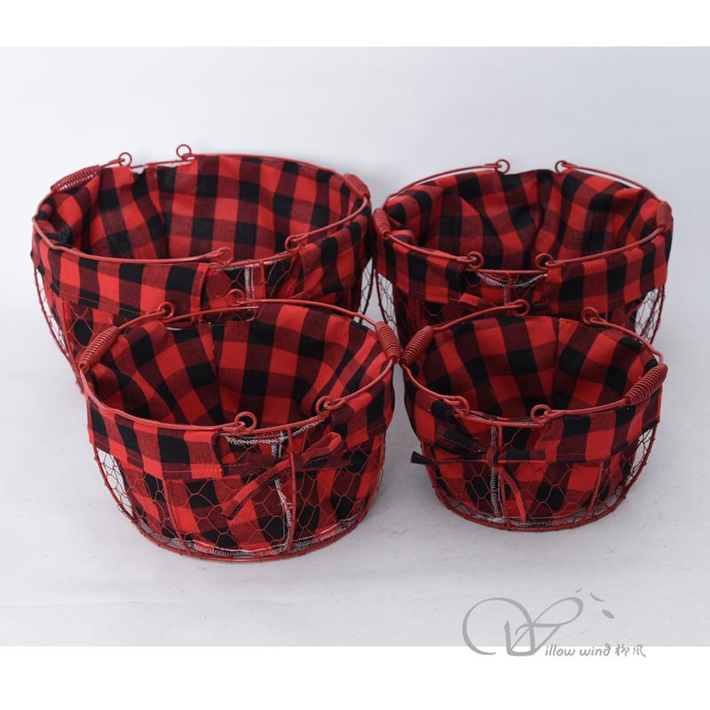 柳风收纳，客厅收纳柳编筐