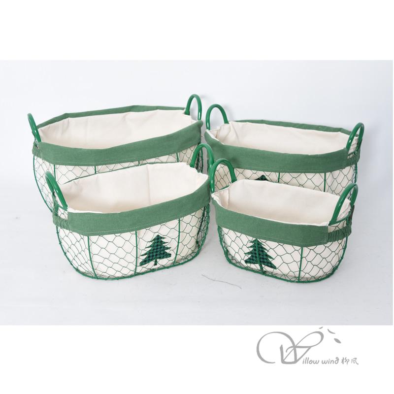 柳风收纳，客厅收纳柳编筐