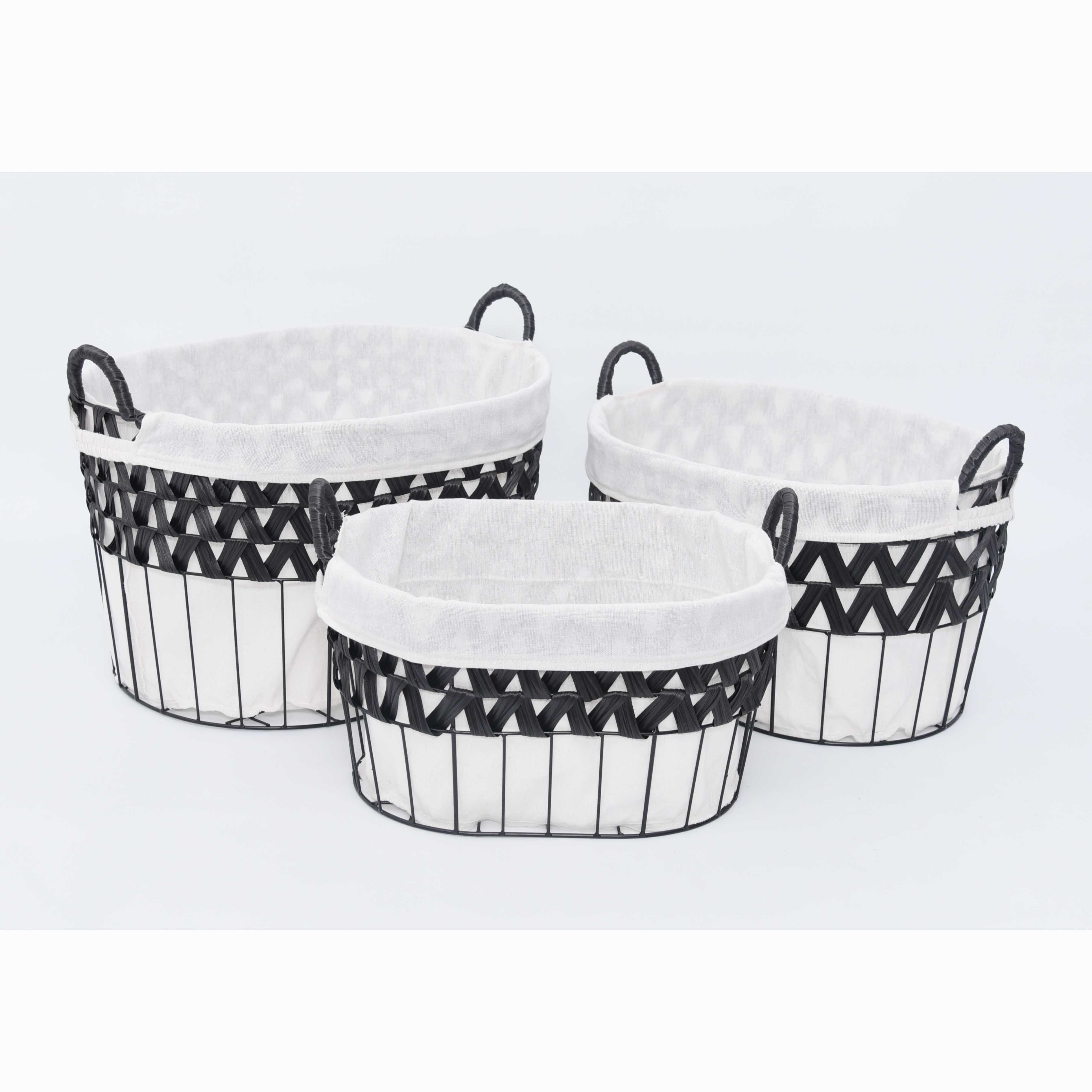 柳风收纳，客厅收纳柳编筐