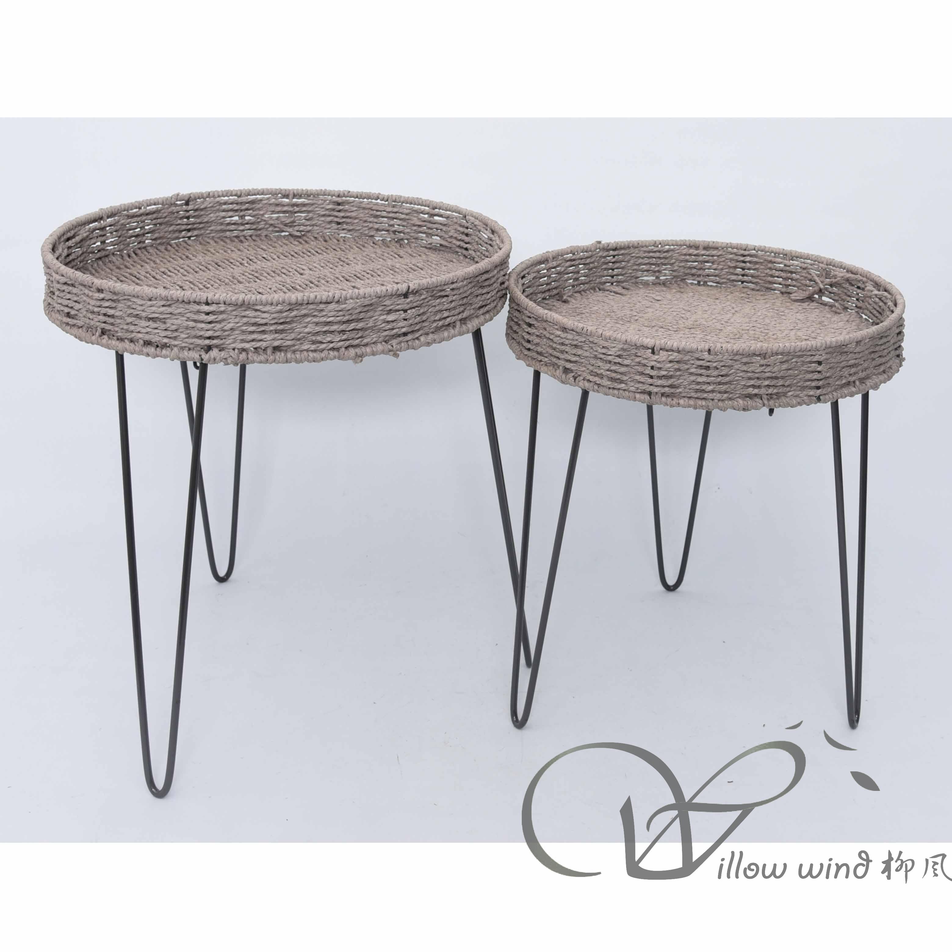 柳风收纳，客厅收纳柳编筐