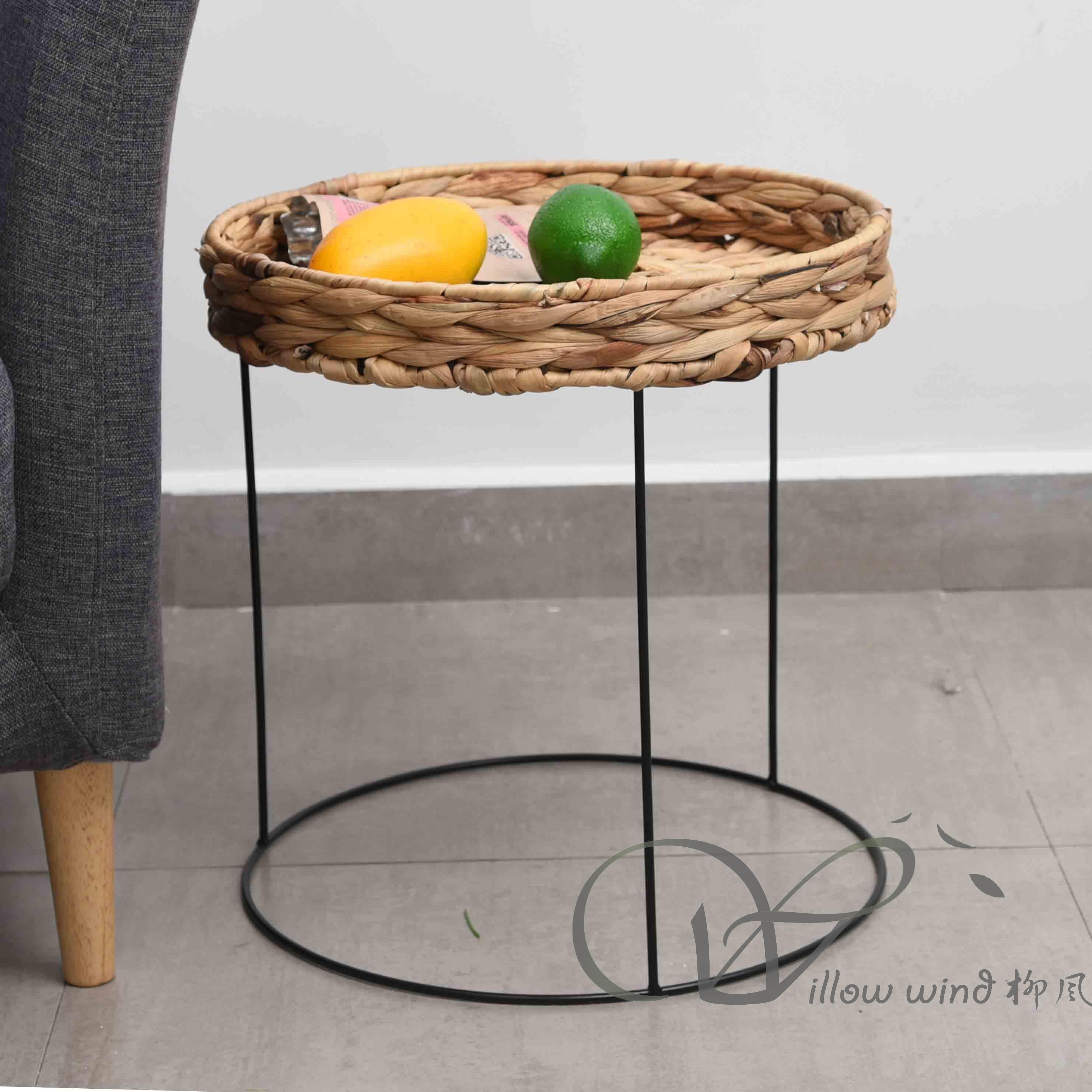 柳风收纳，客厅收纳柳编筐