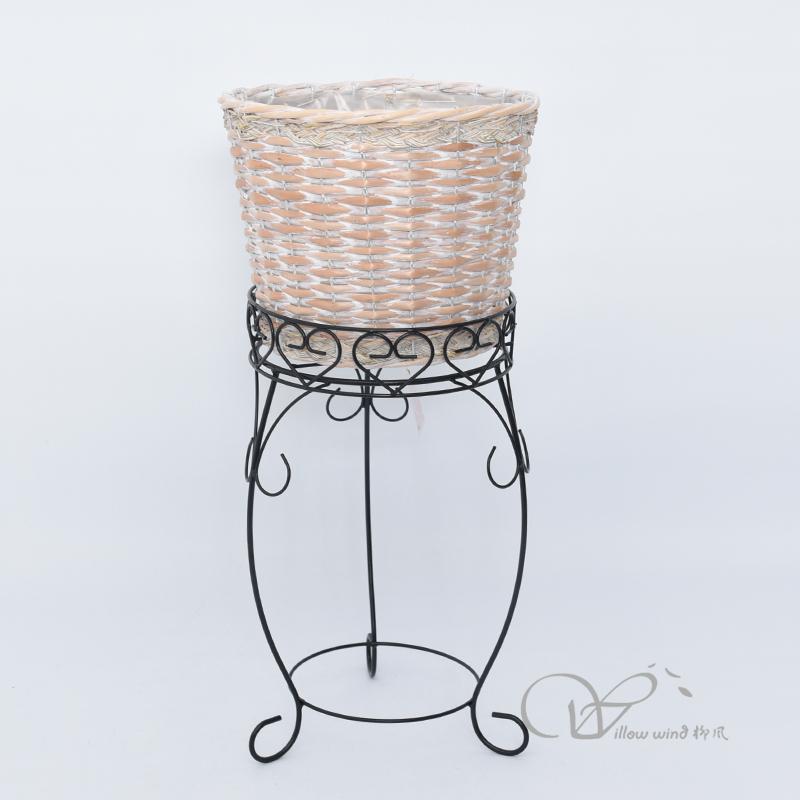 柳风收纳，客厅收纳柳编筐