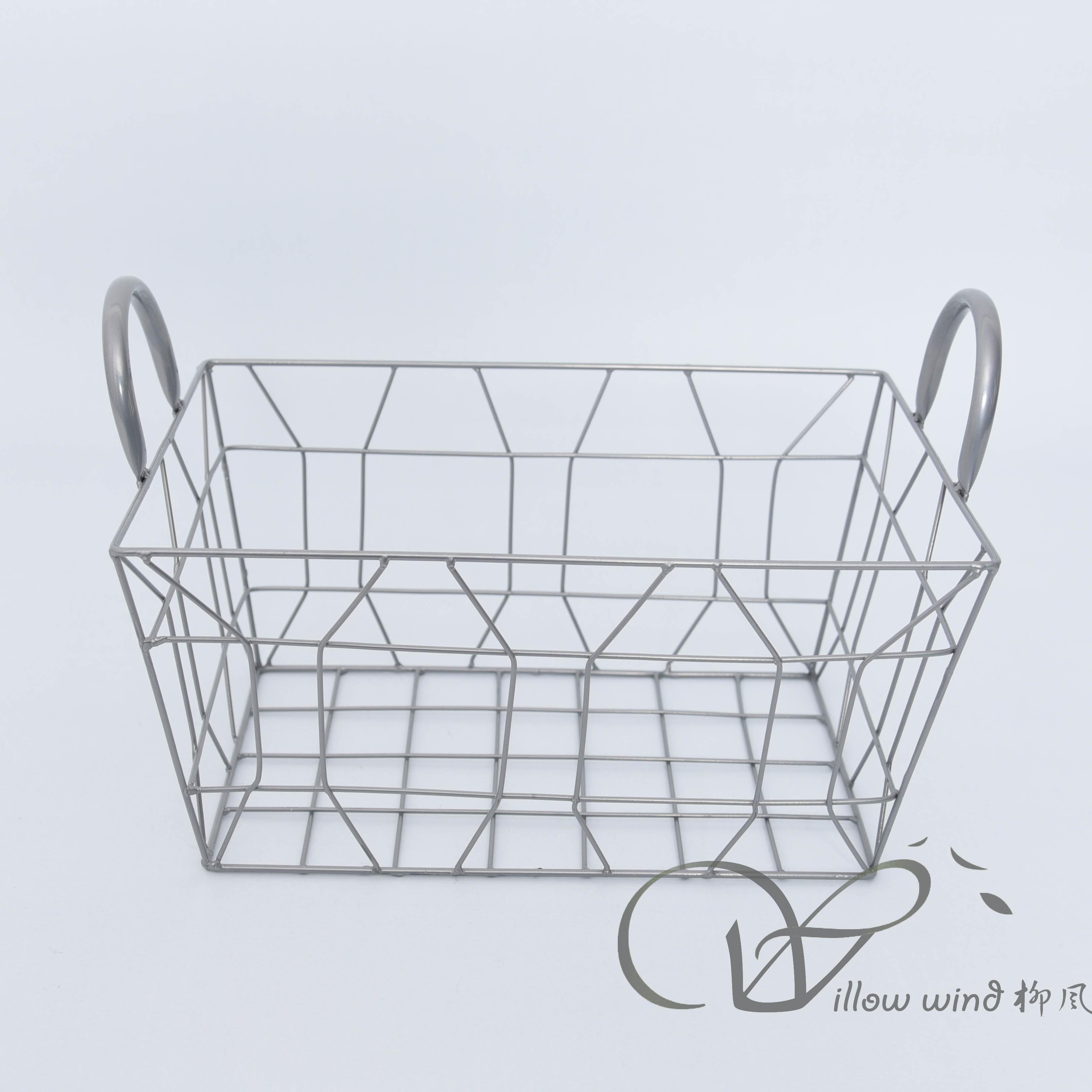 柳风收纳，客厅收纳柳编筐