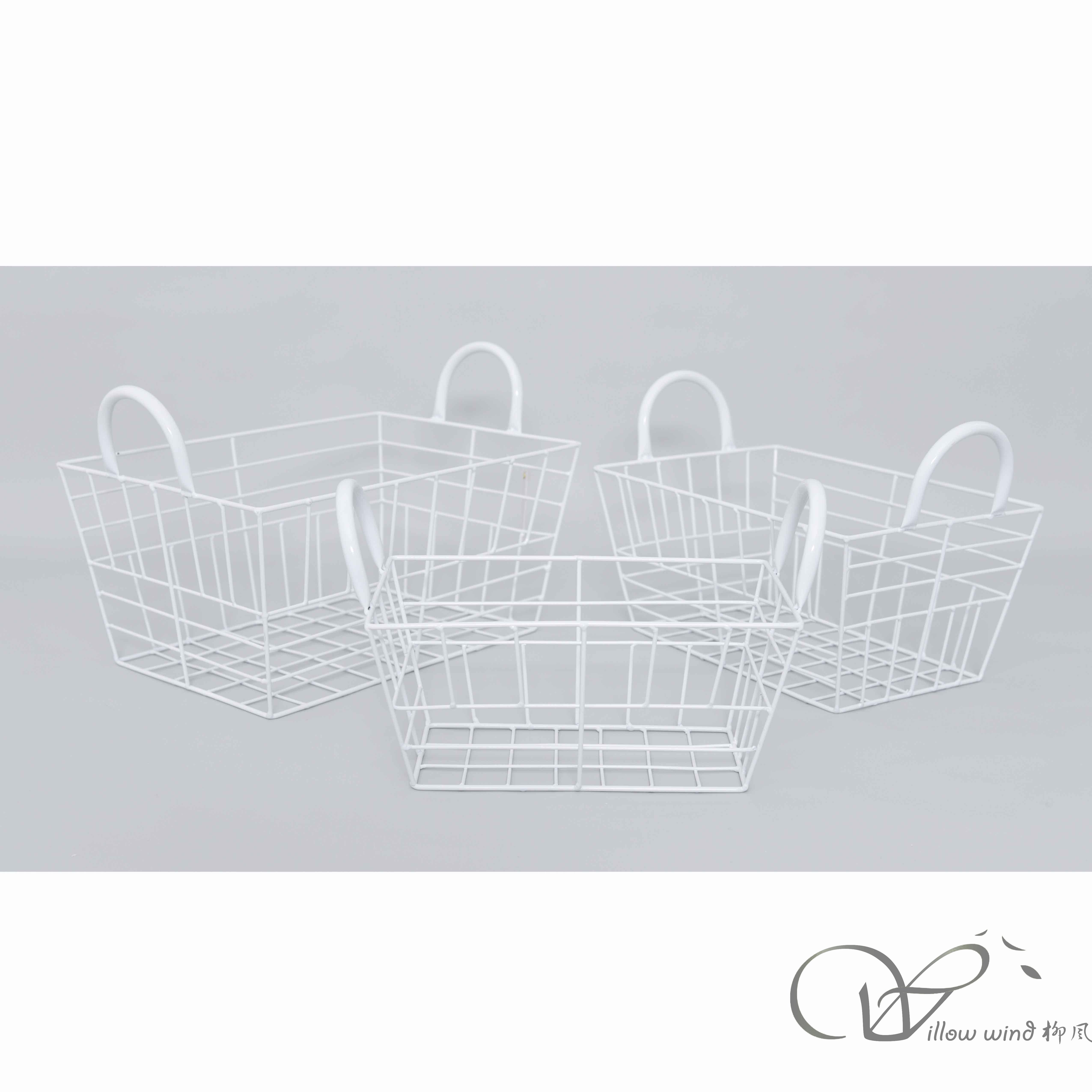 柳风收纳，客厅收纳柳编筐