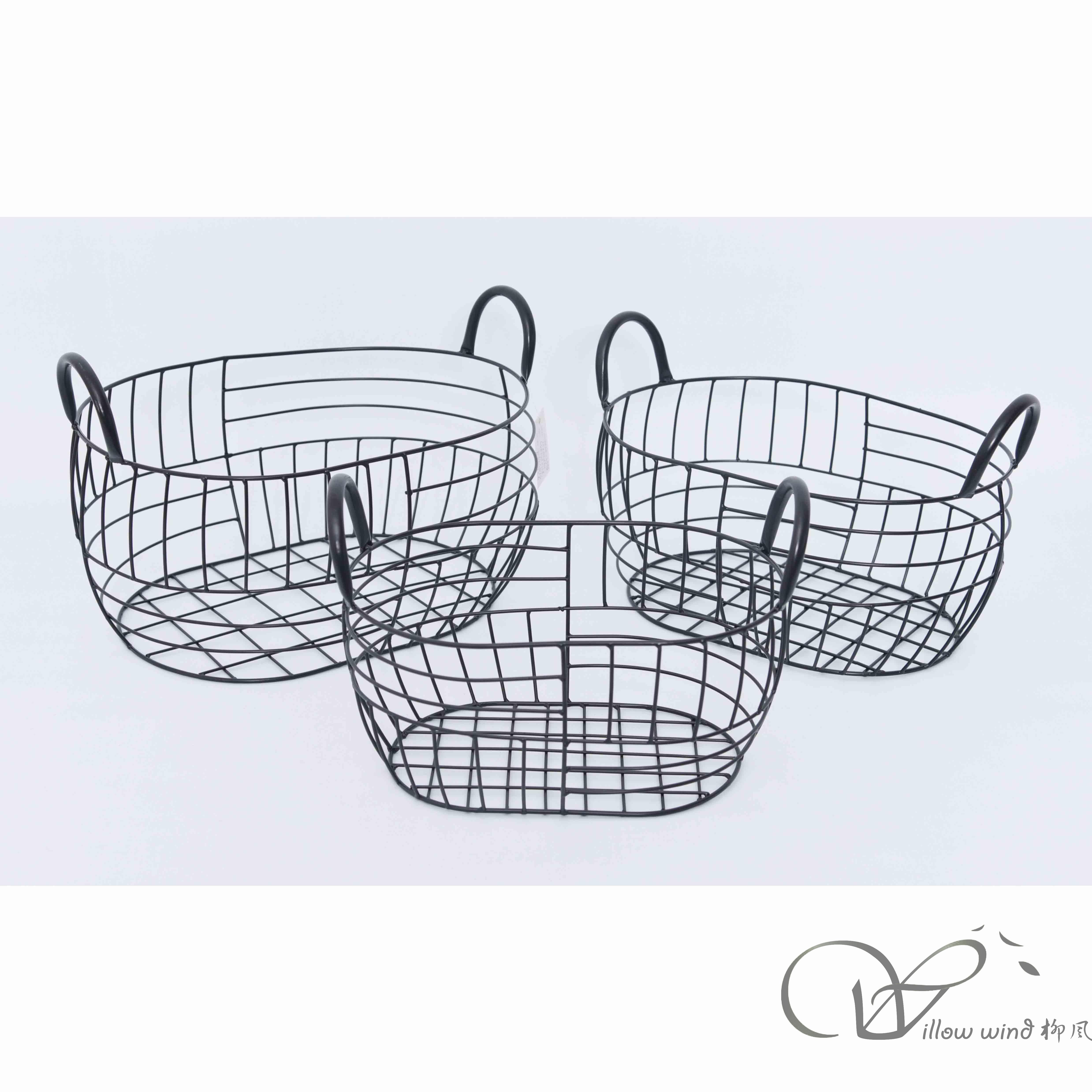 柳风收纳，客厅收纳柳编筐