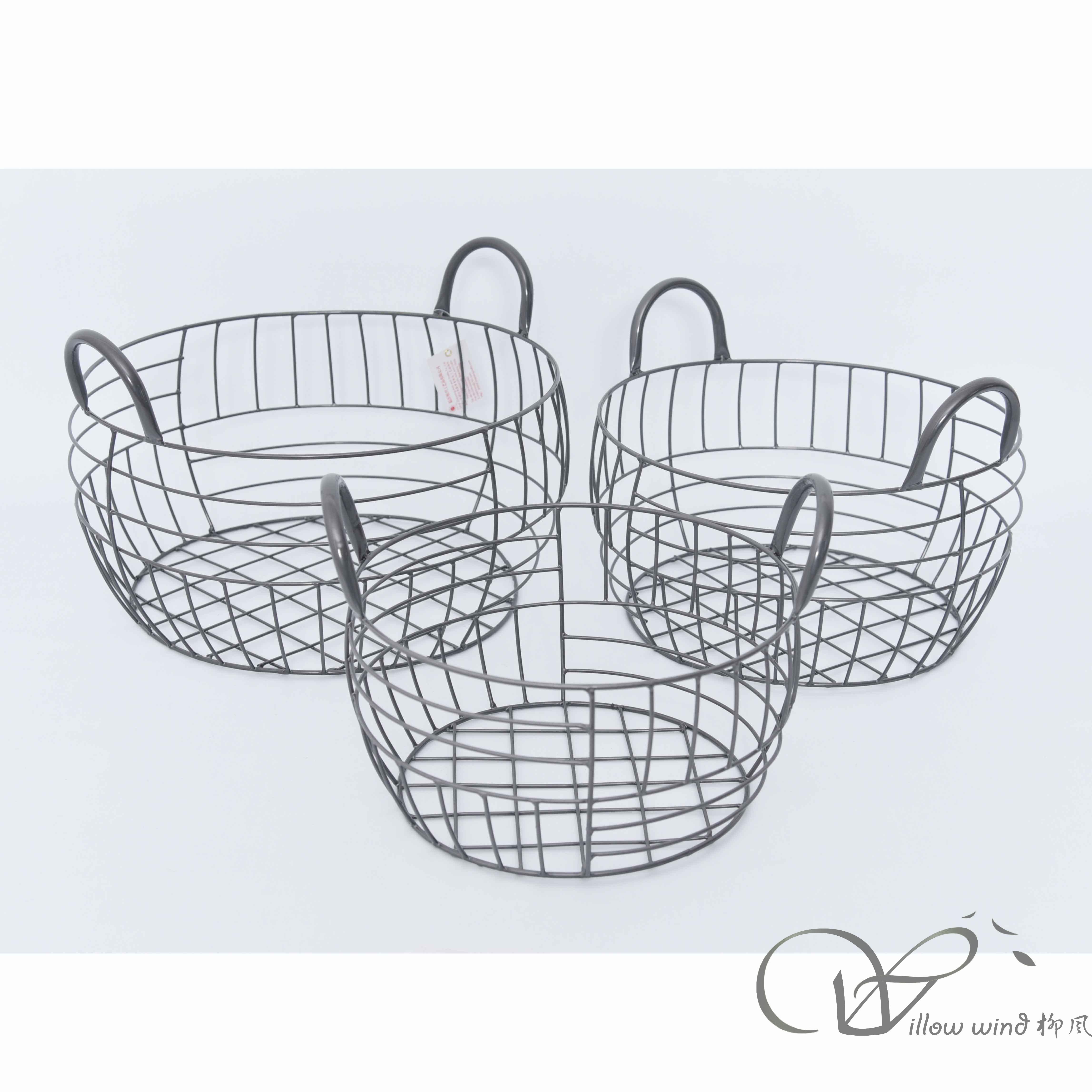 柳风收纳，客厅收纳柳编筐