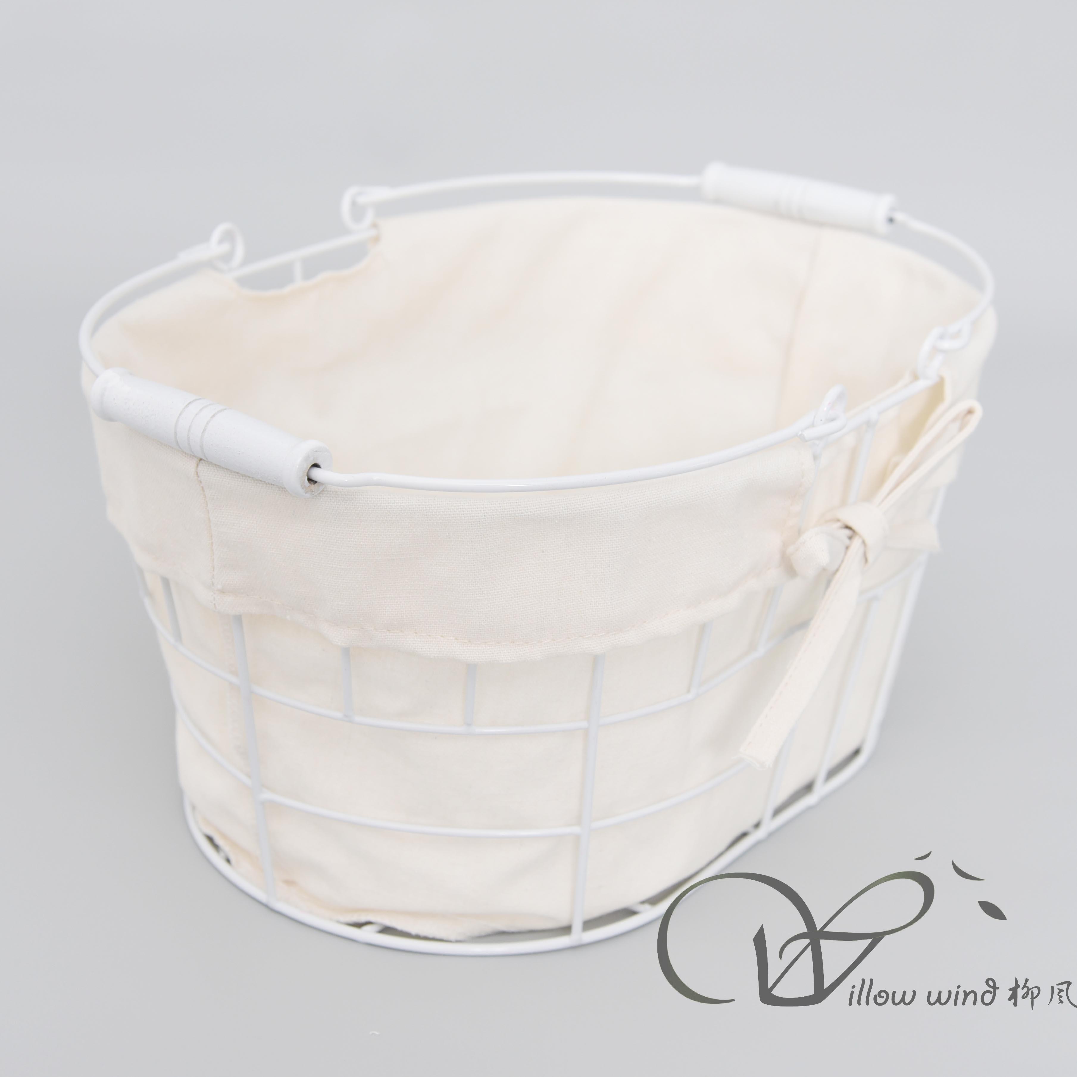 柳风收纳，客厅收纳柳编筐