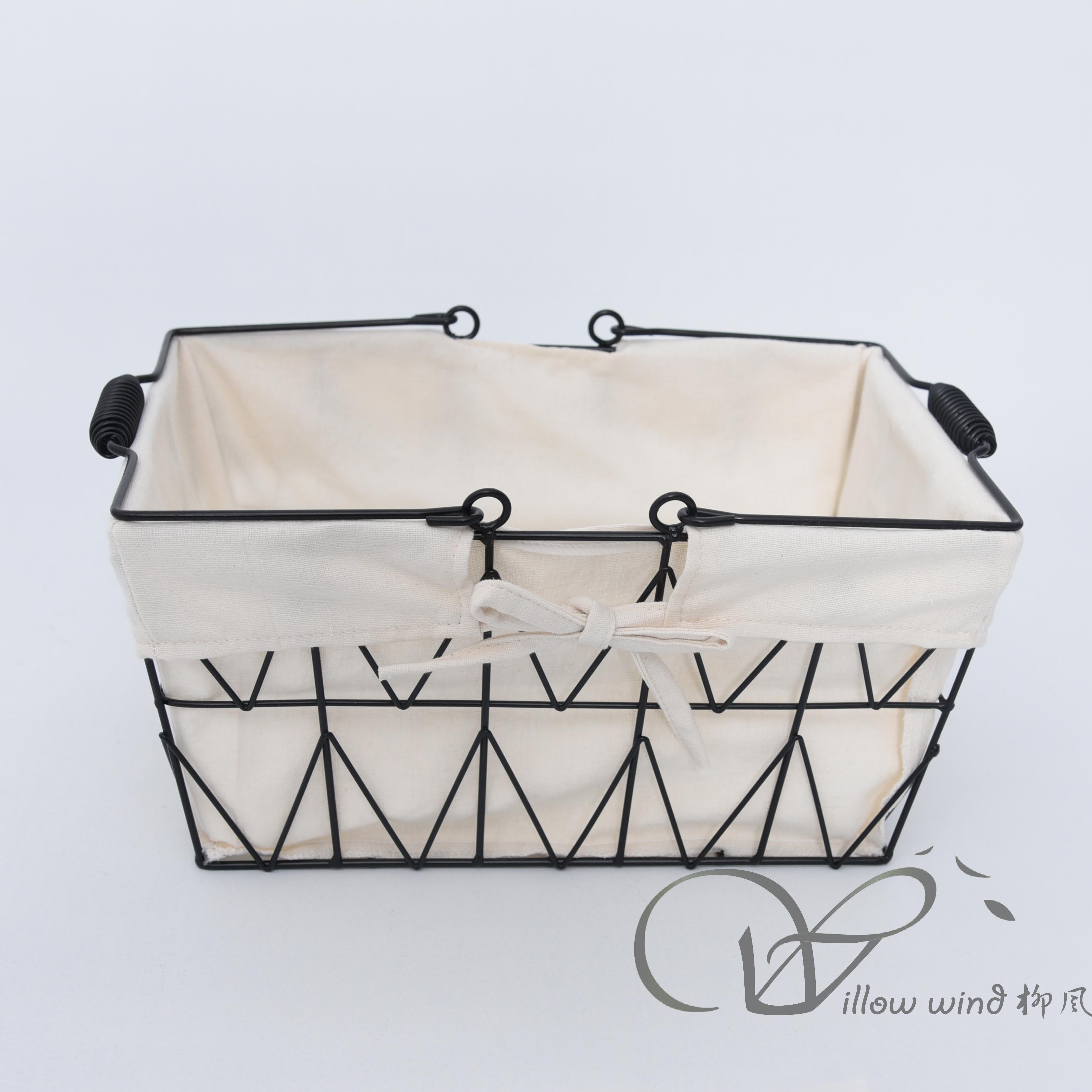 柳风收纳，客厅收纳柳编筐