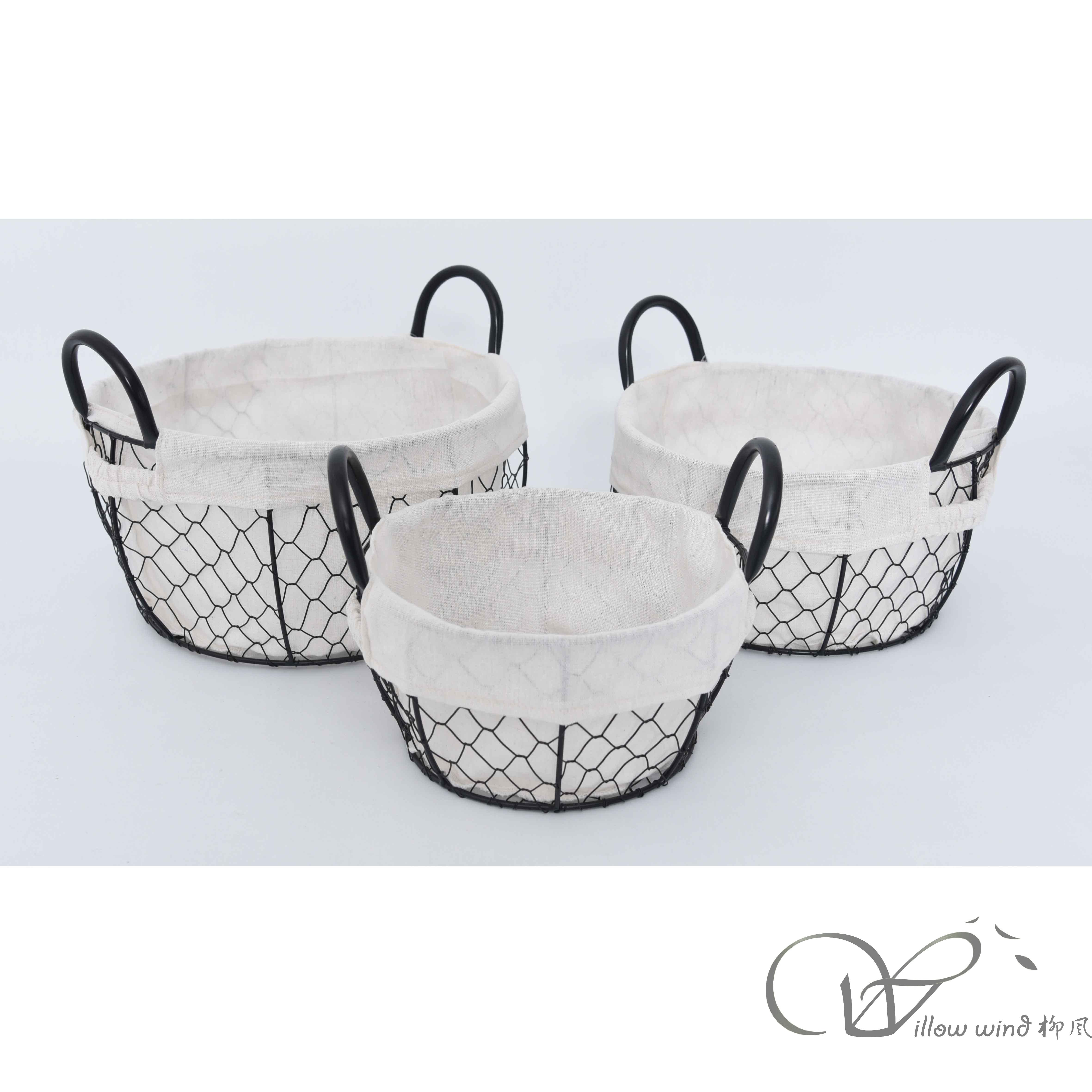 柳风收纳，客厅收纳柳编筐