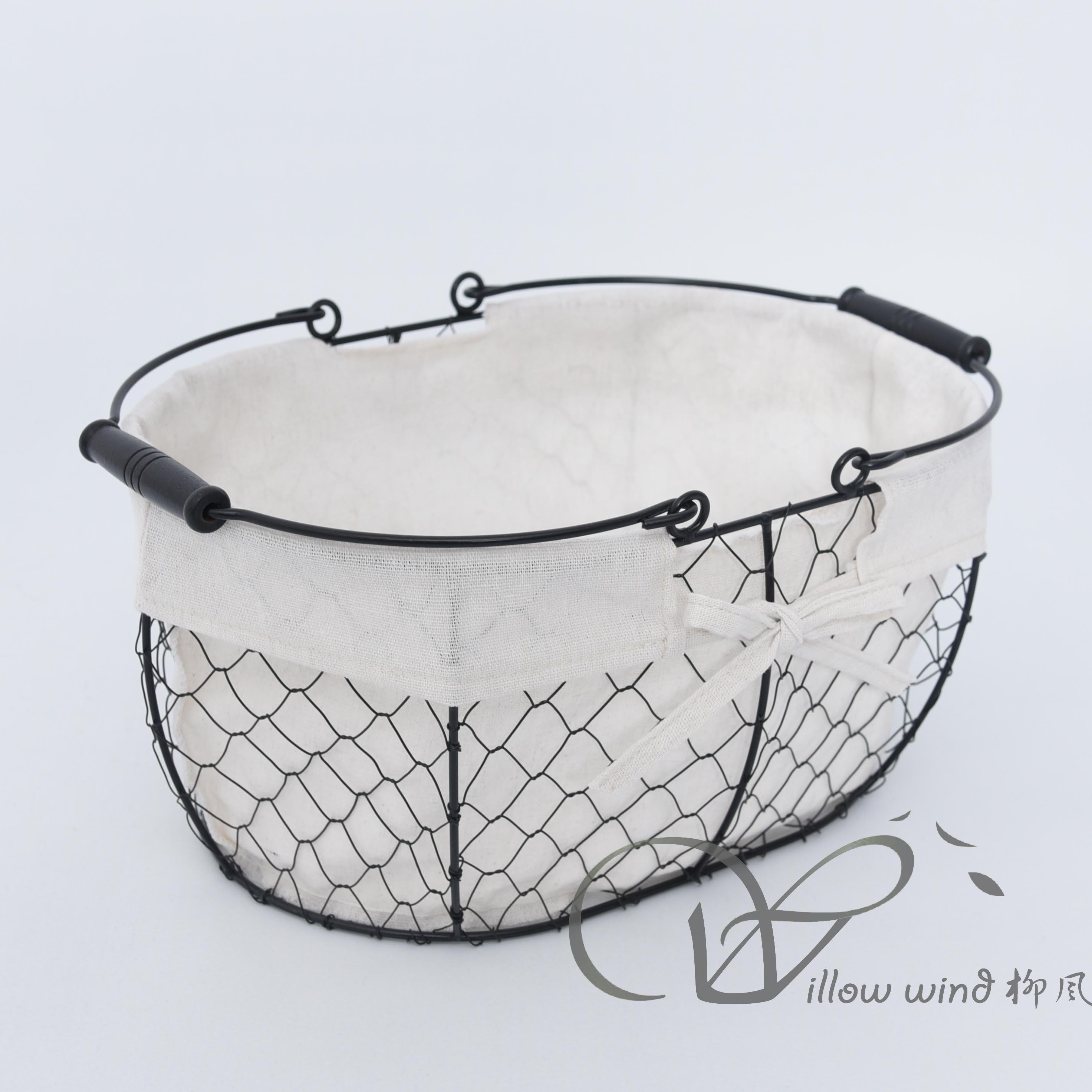 柳风收纳，客厅收纳柳编筐