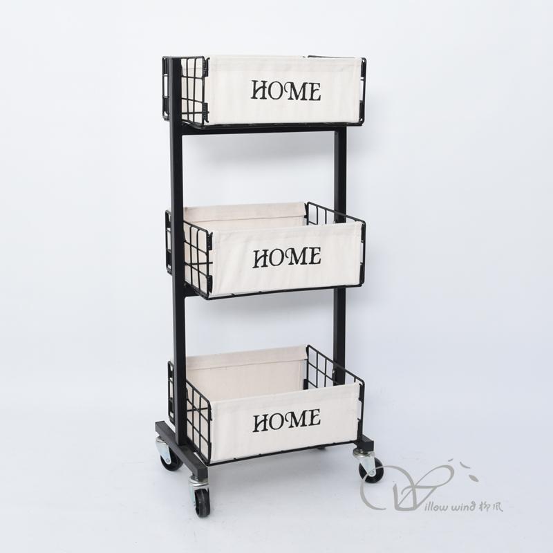 柳风收纳，客厅收纳柳编筐