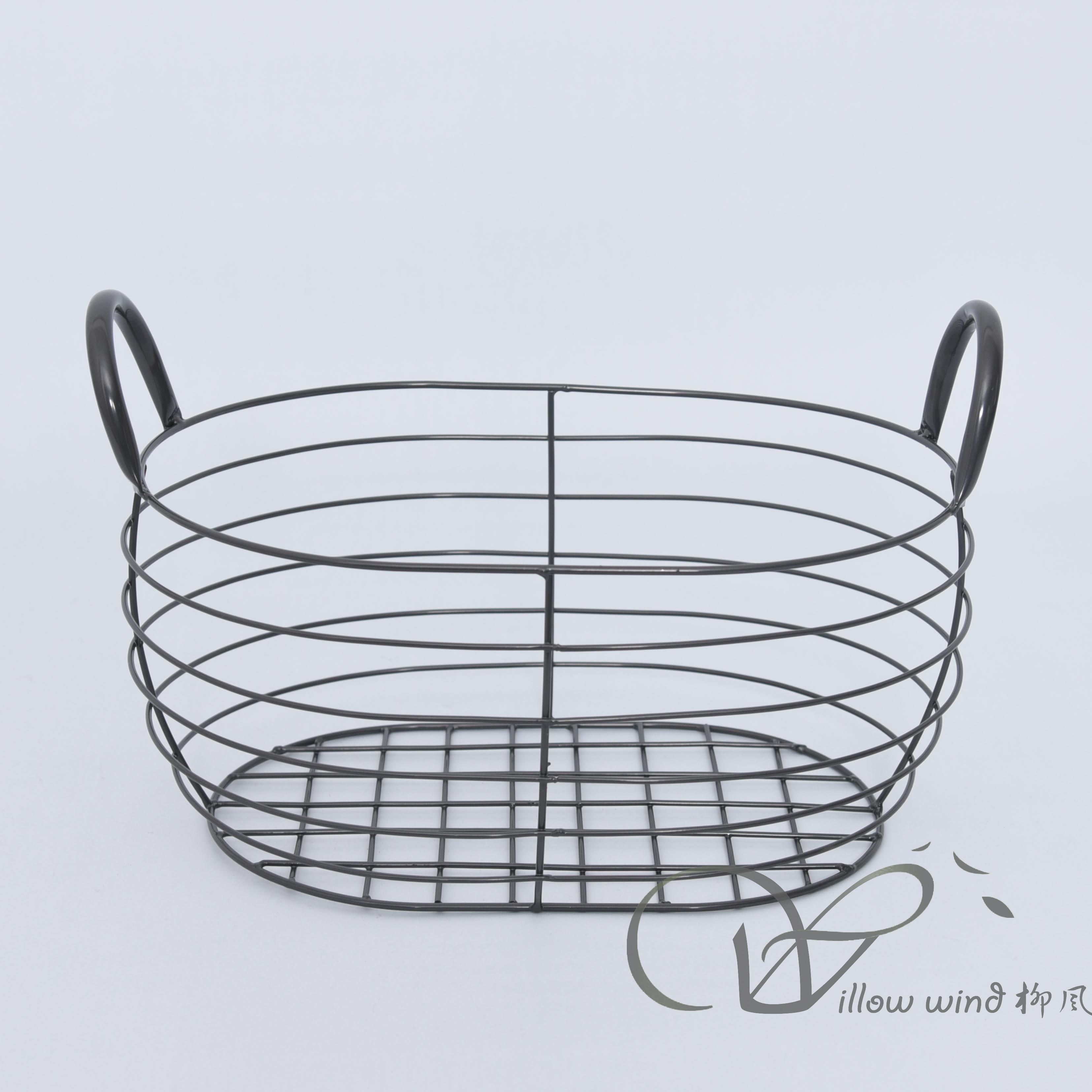 柳风收纳，客厅收纳柳编筐