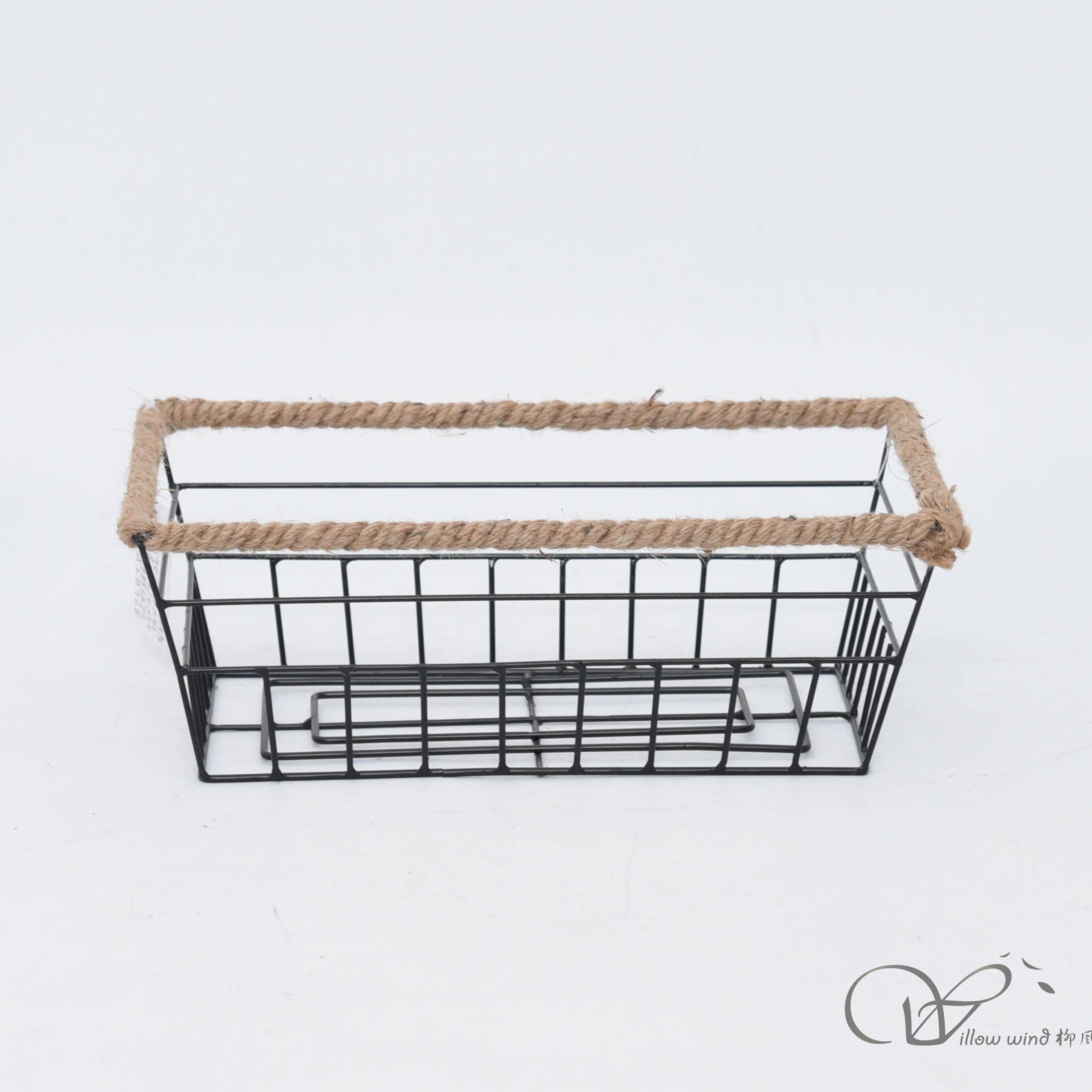 柳风收纳，客厅收纳柳编筐