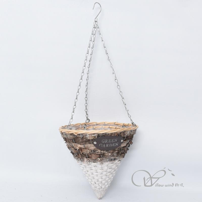 柳风收纳，客厅收纳柳编筐