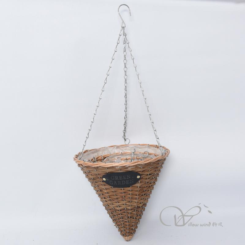 柳风收纳，客厅收纳柳编筐