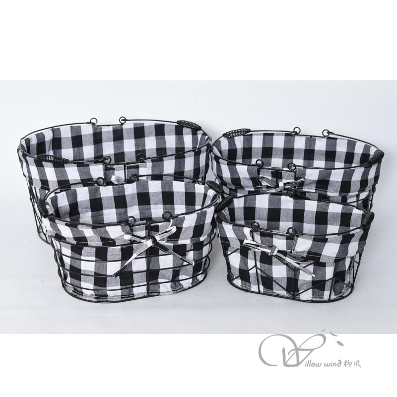 柳风收纳，客厅收纳柳编筐