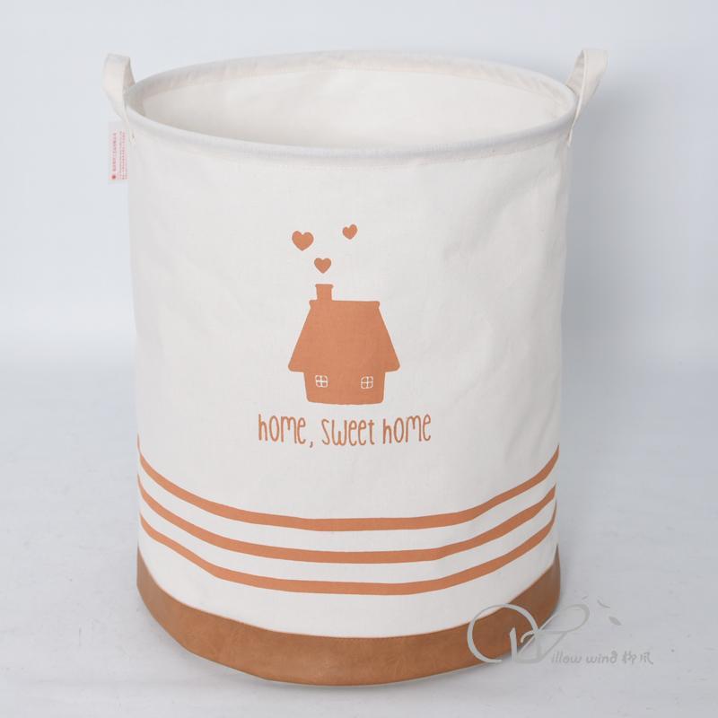 柳风收纳，客厅收纳柳编筐