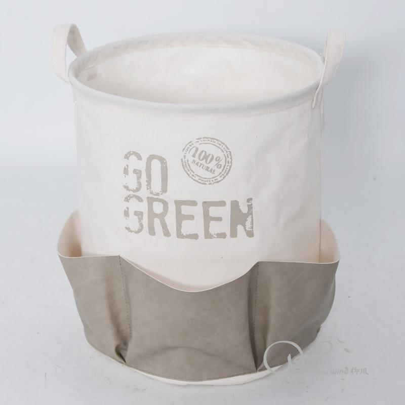 柳风收纳，客厅收纳柳编筐