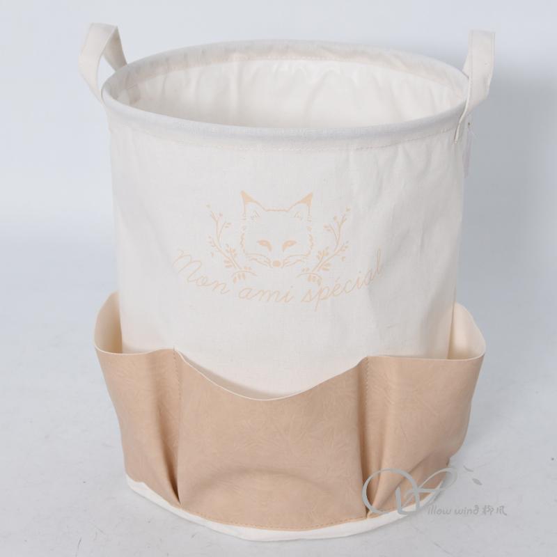 柳风收纳，客厅收纳柳编筐