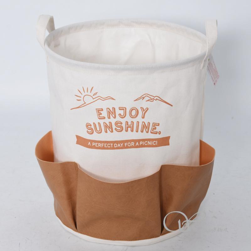 柳风收纳，客厅收纳柳编筐