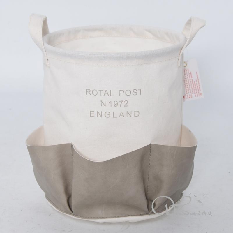 柳风收纳，客厅收纳柳编筐