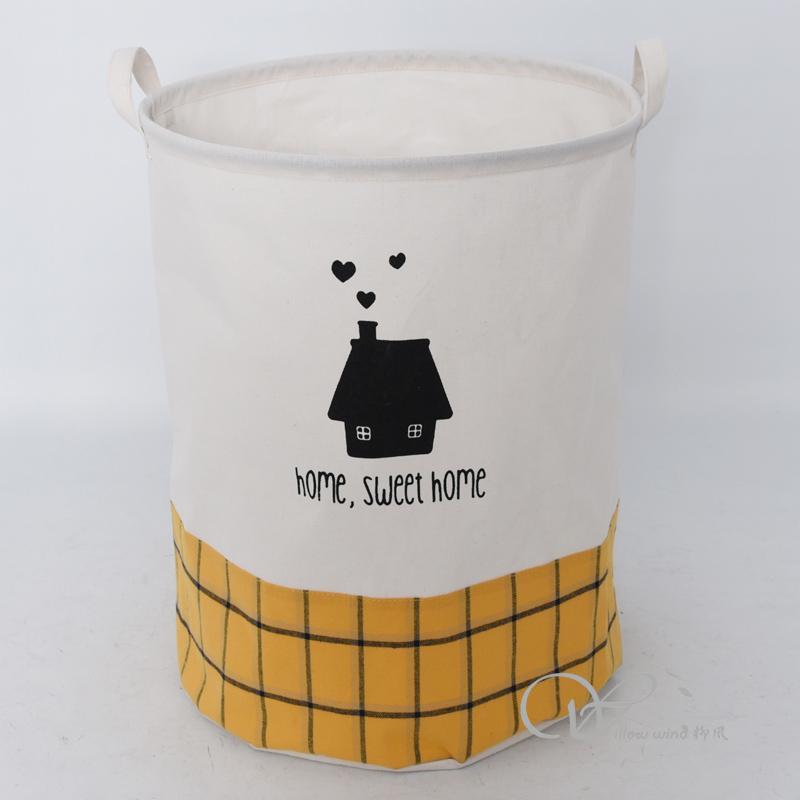 柳风收纳，客厅收纳柳编筐