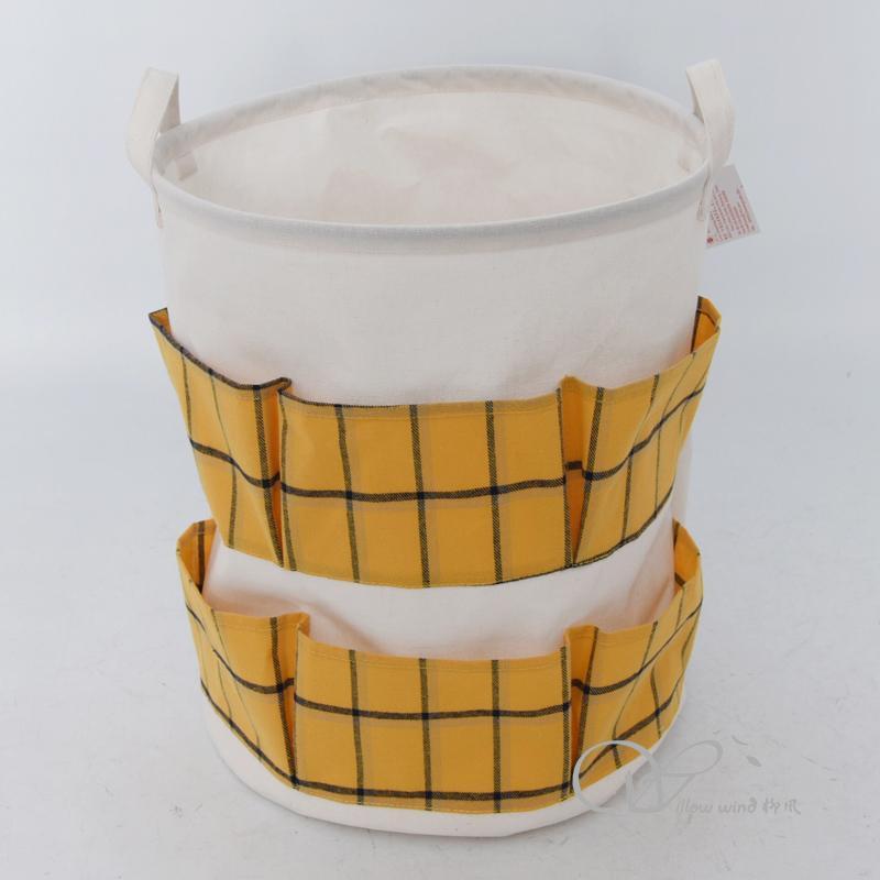 柳风收纳，客厅收纳柳编筐