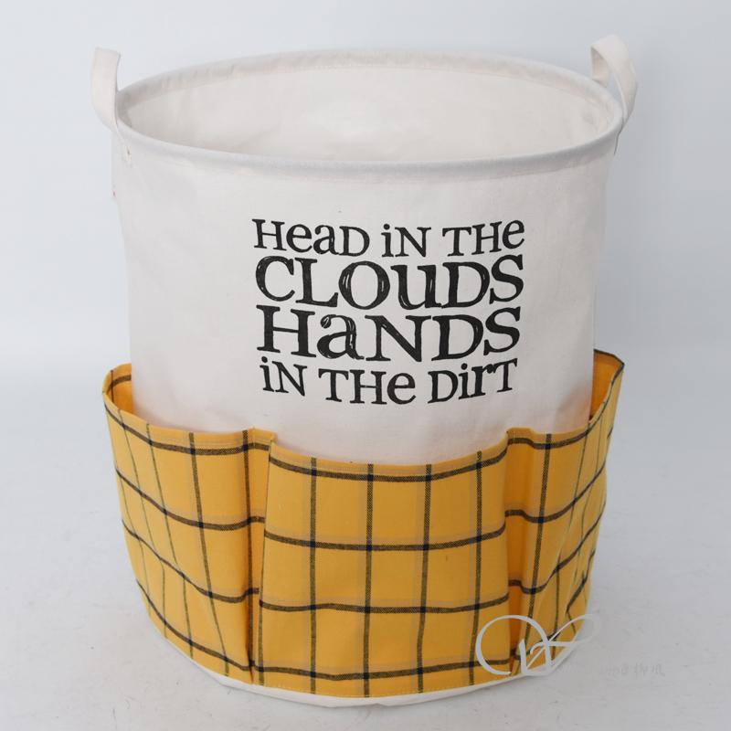 柳风收纳，客厅收纳柳编筐