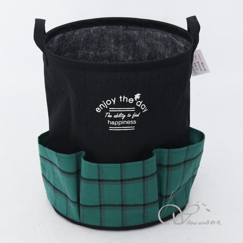 柳风收纳，客厅收纳柳编筐