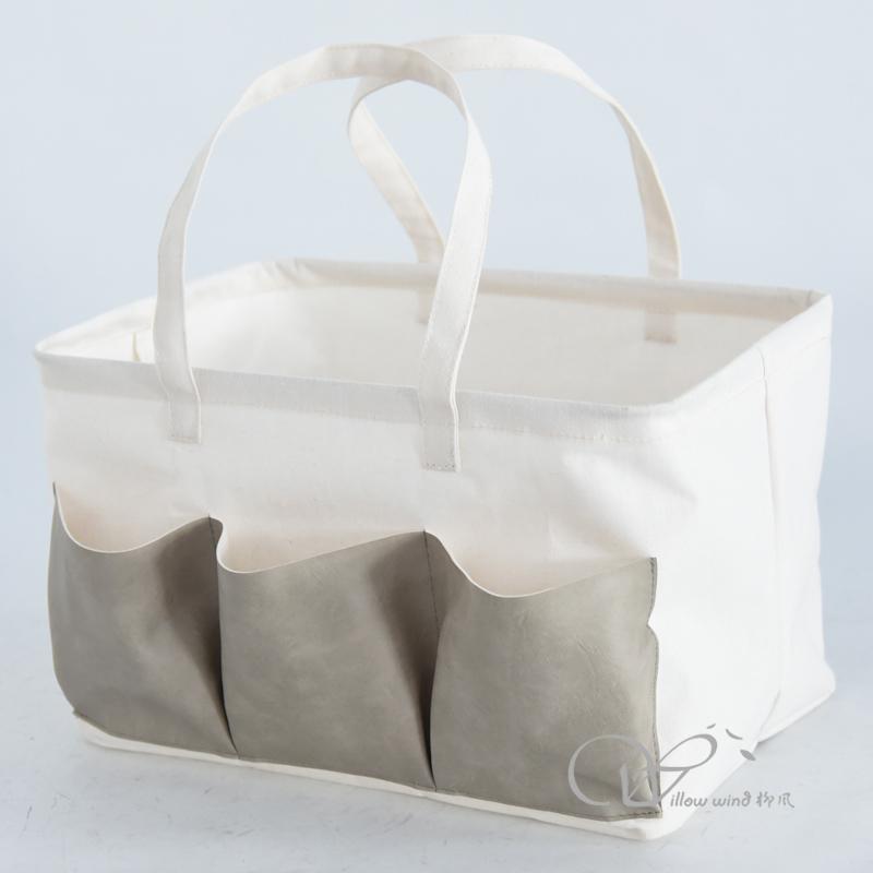 柳风收纳，客厅收纳柳编筐