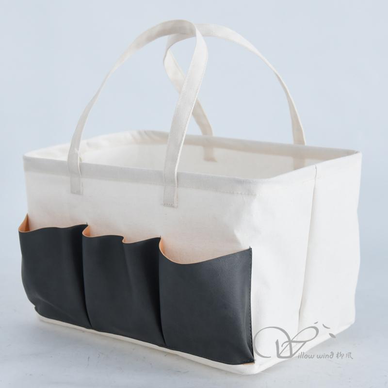 柳风收纳，客厅收纳柳编筐