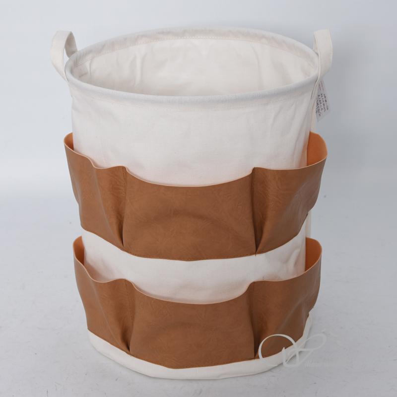 柳风收纳，客厅收纳柳编筐