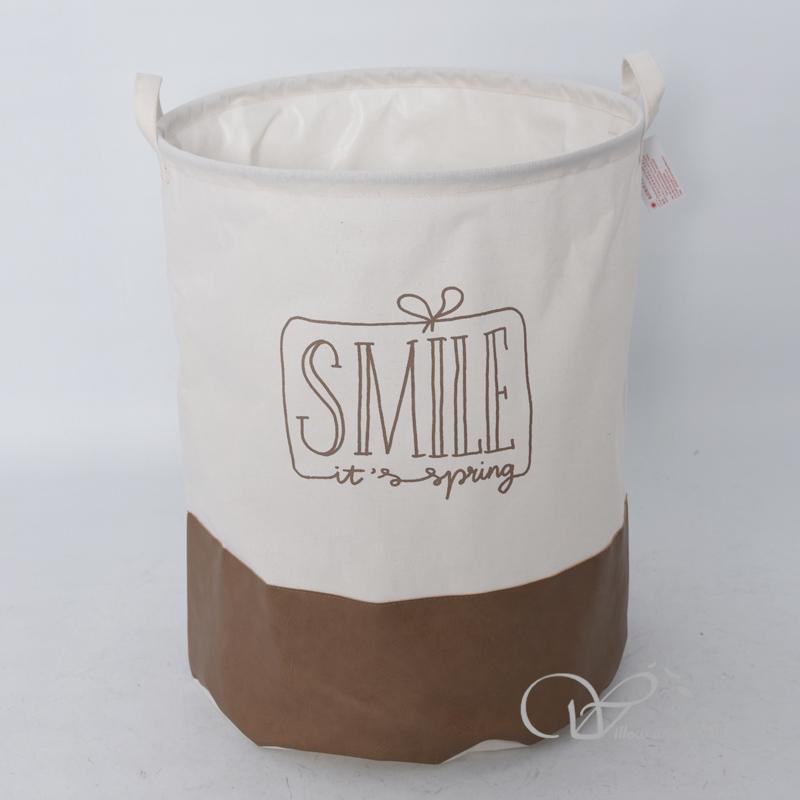 柳风收纳，客厅收纳柳编筐