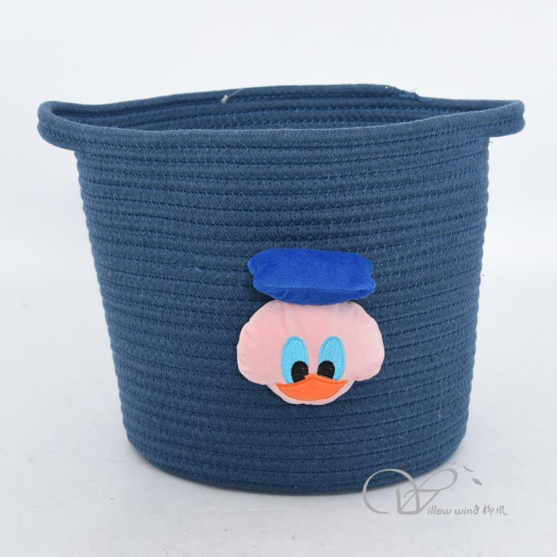 柳风收纳，客厅收纳柳编筐