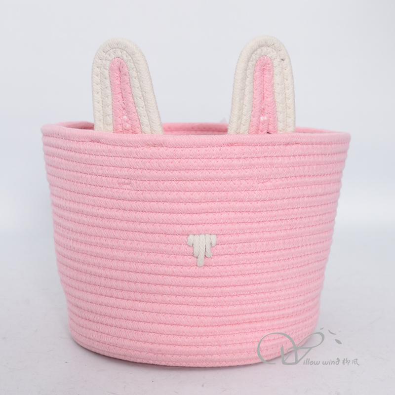 柳风收纳，客厅收纳柳编筐