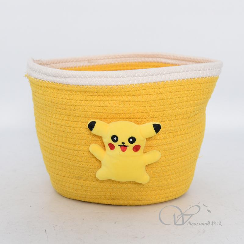 柳风收纳，客厅收纳柳编筐