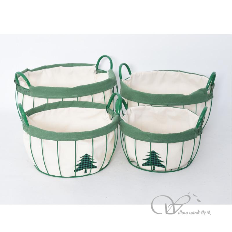 柳风收纳，客厅收纳柳编筐