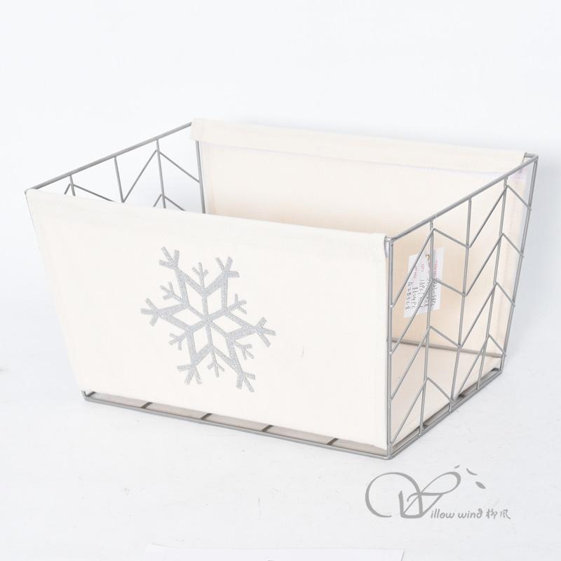 柳风收纳，客厅收纳柳编筐