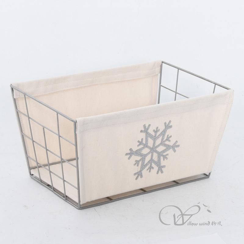 柳风收纳，客厅收纳柳编筐