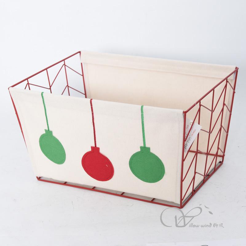 柳风收纳，客厅收纳柳编筐