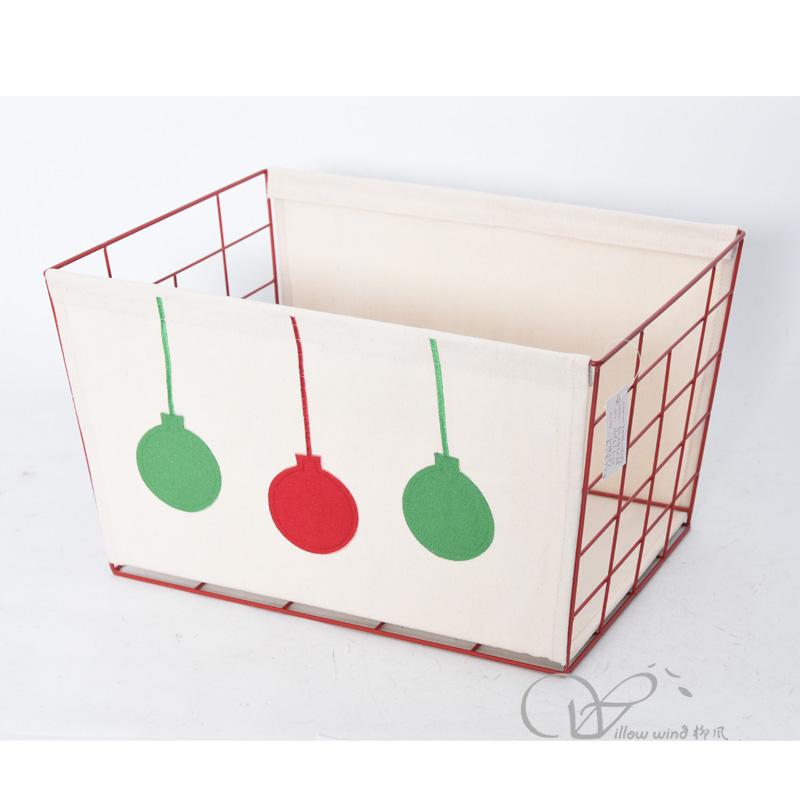 柳风收纳，客厅收纳柳编筐