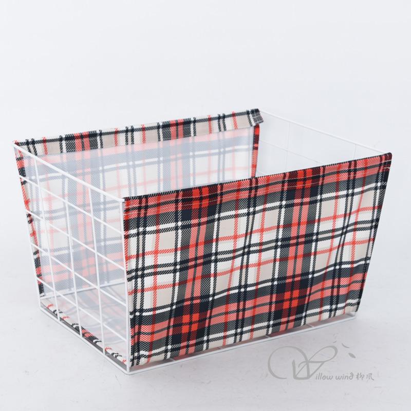 柳风收纳，客厅收纳柳编筐