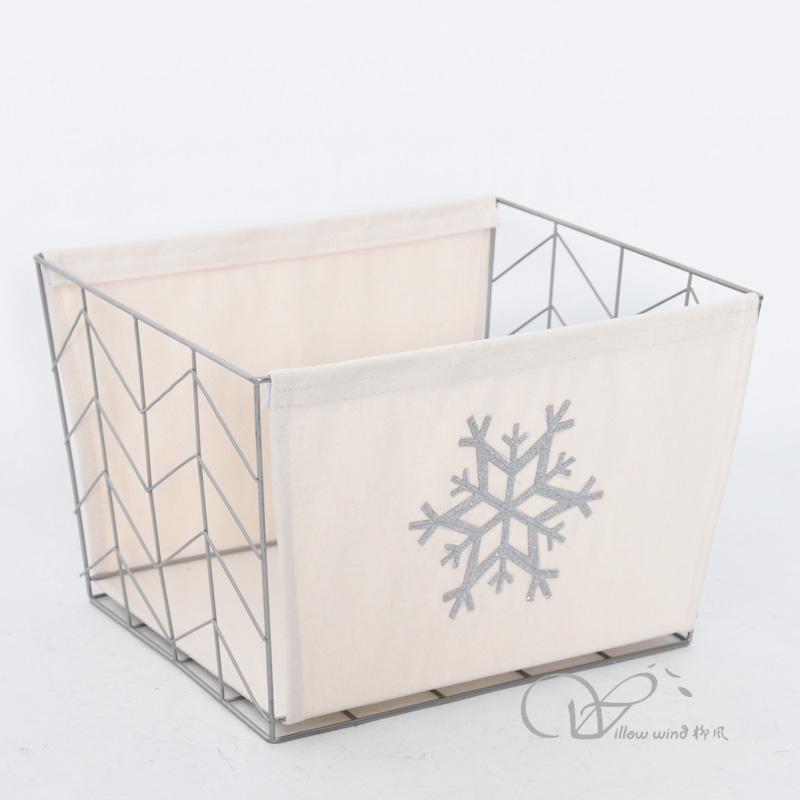 柳风收纳，客厅收纳柳编筐