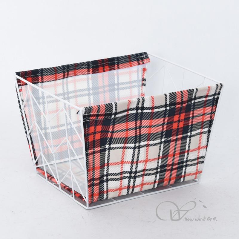 柳风收纳，客厅收纳柳编筐