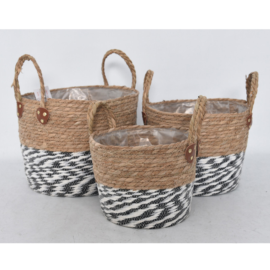 柳风收纳，客厅收纳柳编筐