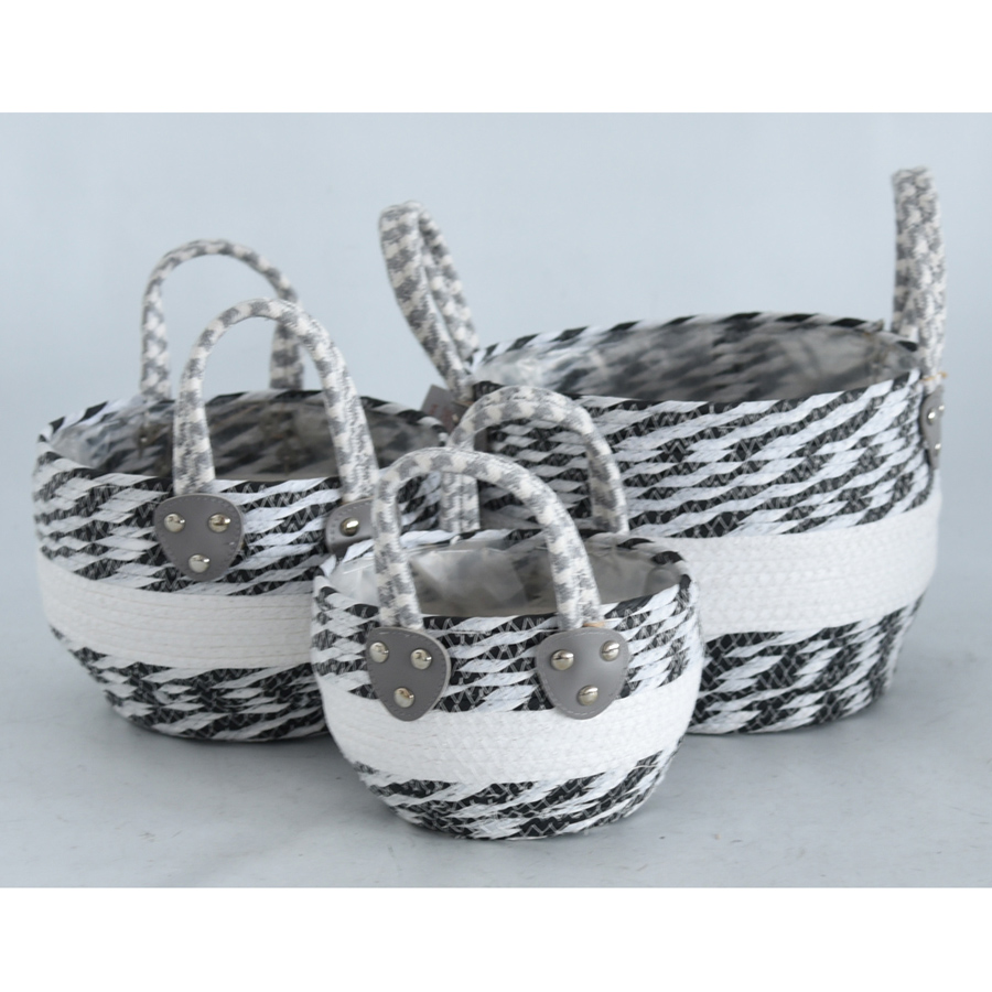 柳风收纳，客厅收纳柳编筐