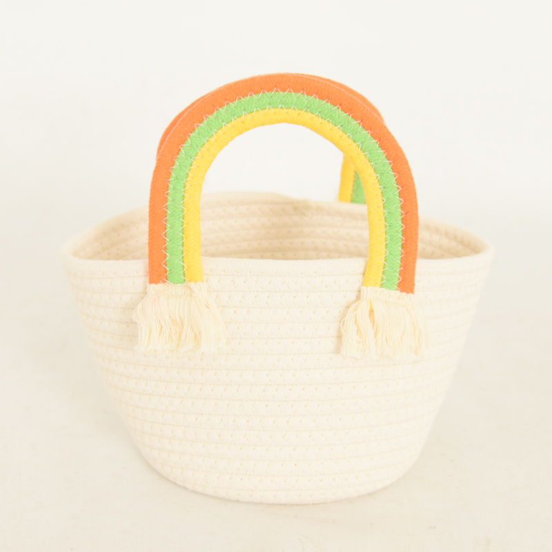 柳风收纳，客厅收纳柳编筐