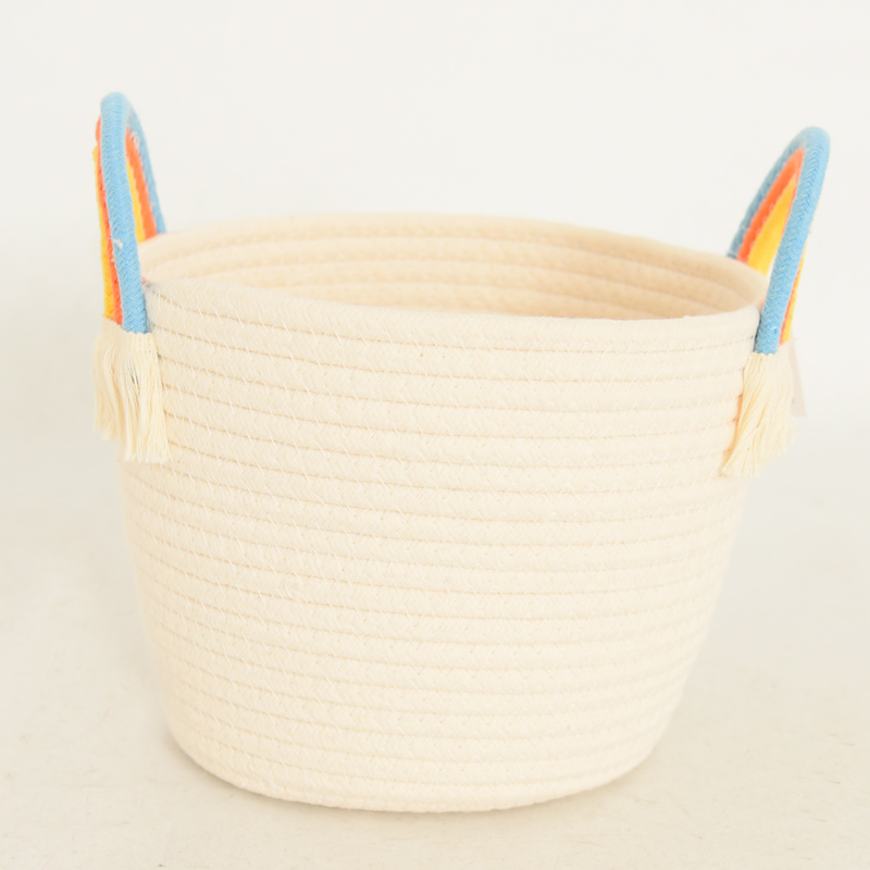 柳风收纳，客厅收纳柳编筐