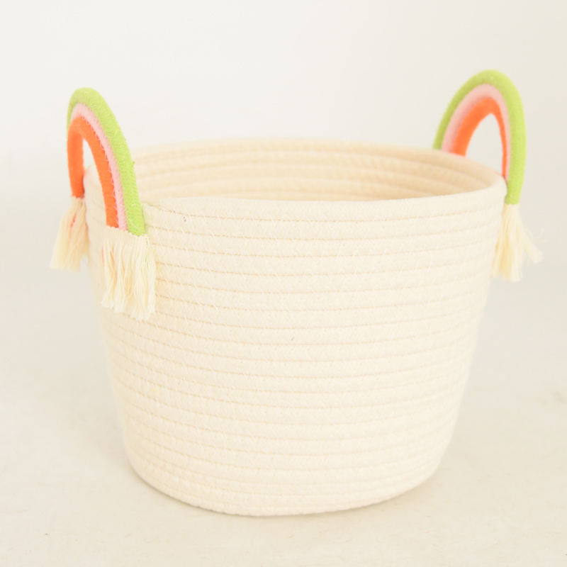 柳风收纳，客厅收纳柳编筐